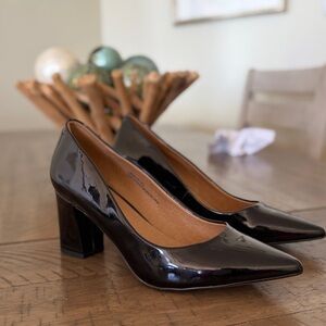 Elegant ABOUND Black Patent Leather Pumps 7.5